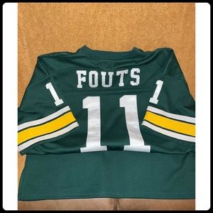 Pre-Owned DAN FOUTS OREGON DUCKS #11 GREEN THROWBACK JERSEY